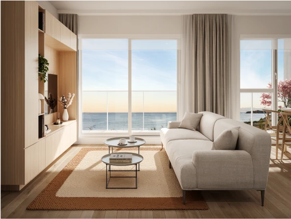 Overheight 9' ceilings